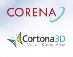Cortona3D Announces Partnership with CORENA